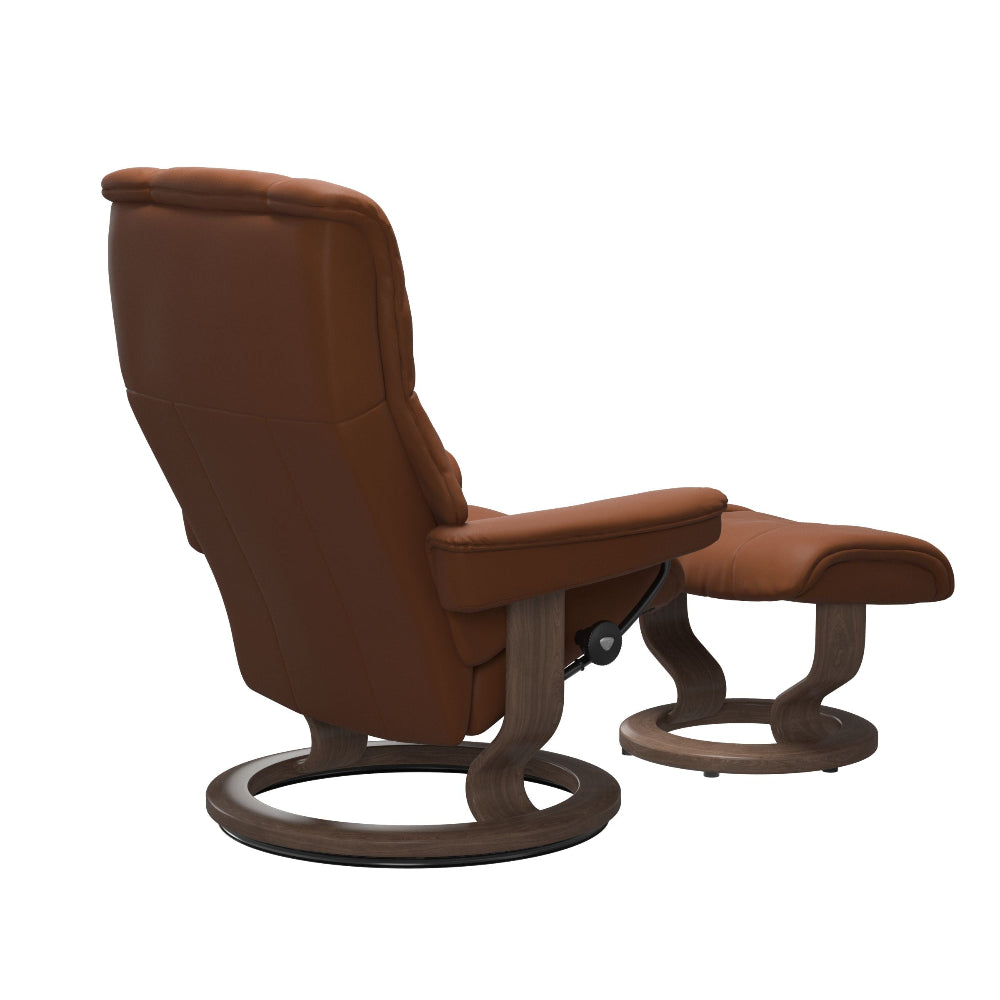 Sillon modelo MAYFAIR Classic Plus™ System de STRESSLESS en piel Paloma