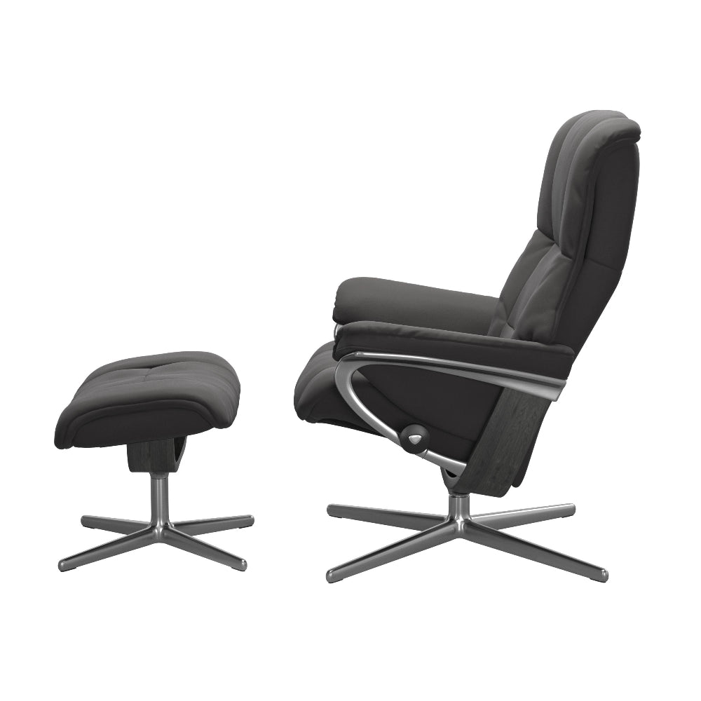 Sillón modelo MAYFAIR Cross Plus™ System BalanceAdapt™ de Stressless en piel Paloma