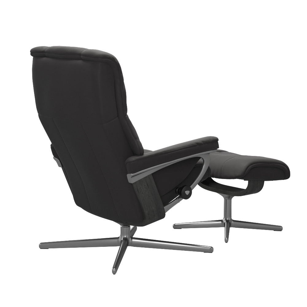 Sillón modelo MAYFAIR Cross Plus™ System BalanceAdapt™ de Stressless en piel Paloma