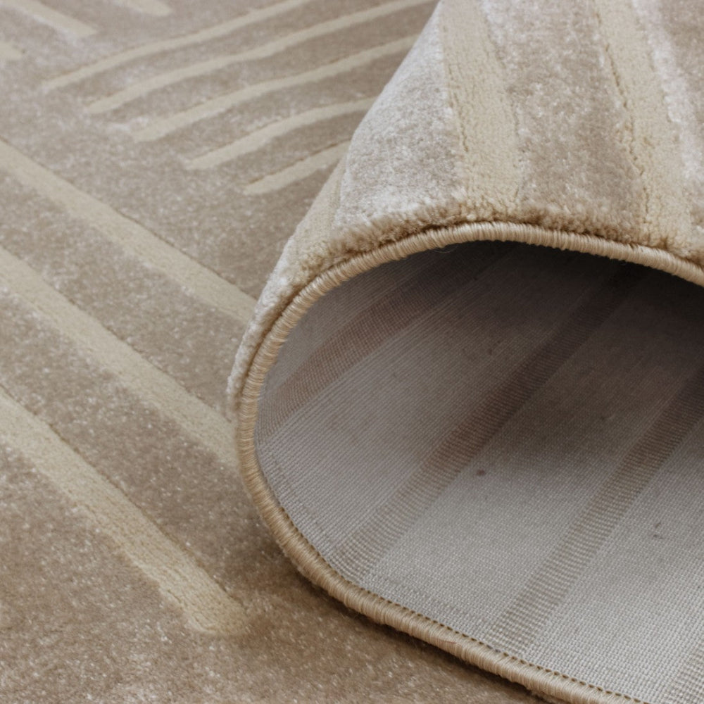 Alfombra Namur Geo Beige