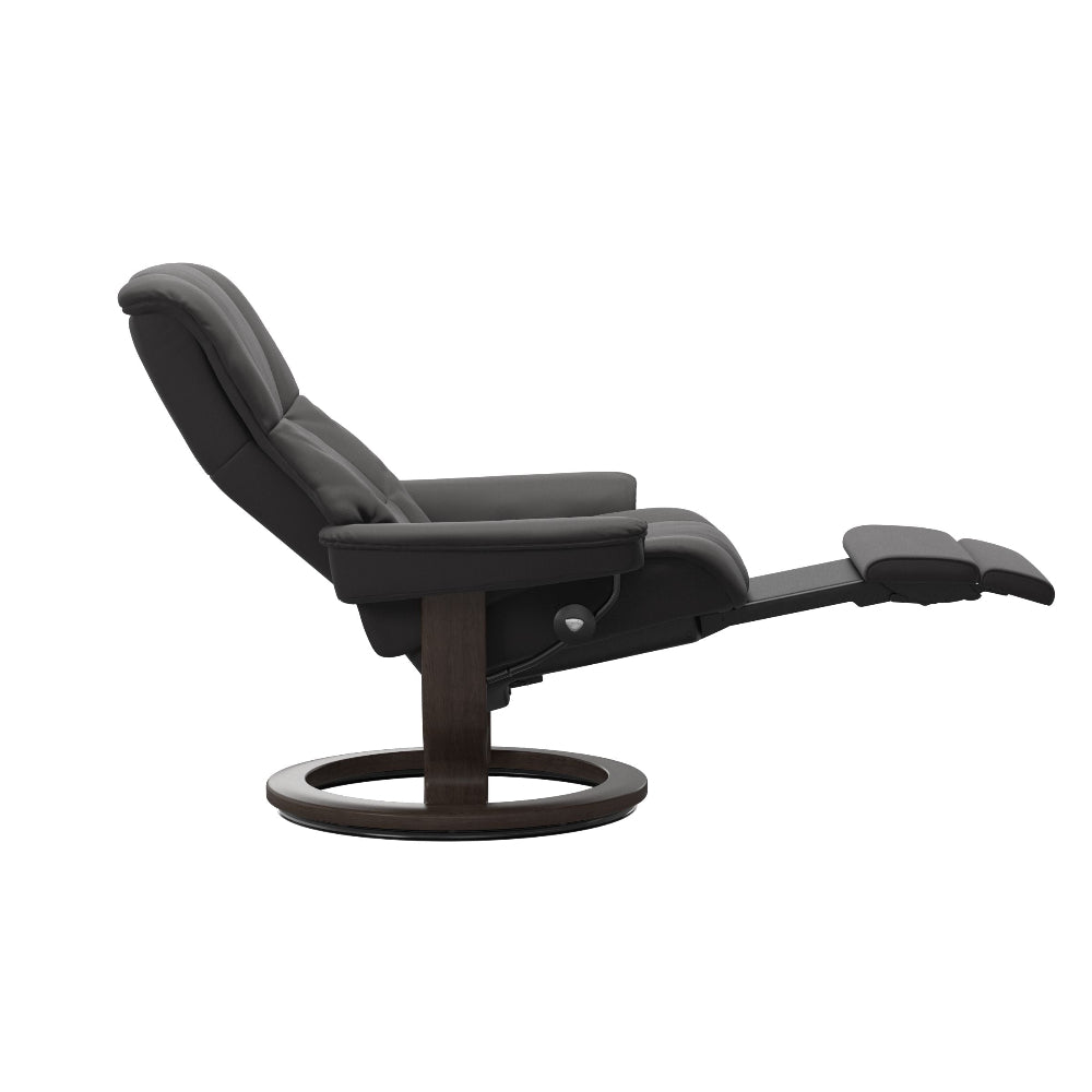Sillón modelo MAYFAIR Classic Power™ Plus™ System Power™ de Stressless piel Paloma