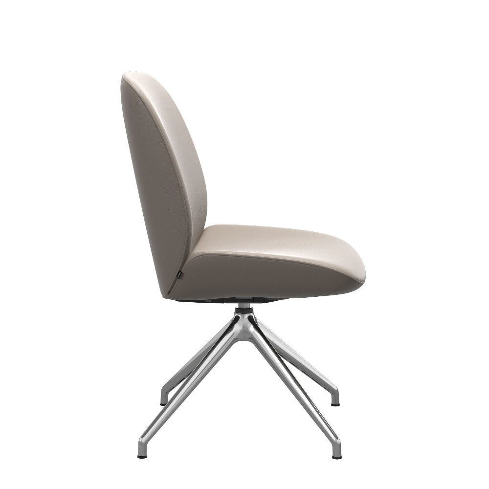 Silla giratoria de comedor Stressless® modelo BAY D350 sin brazos Pie de Acero