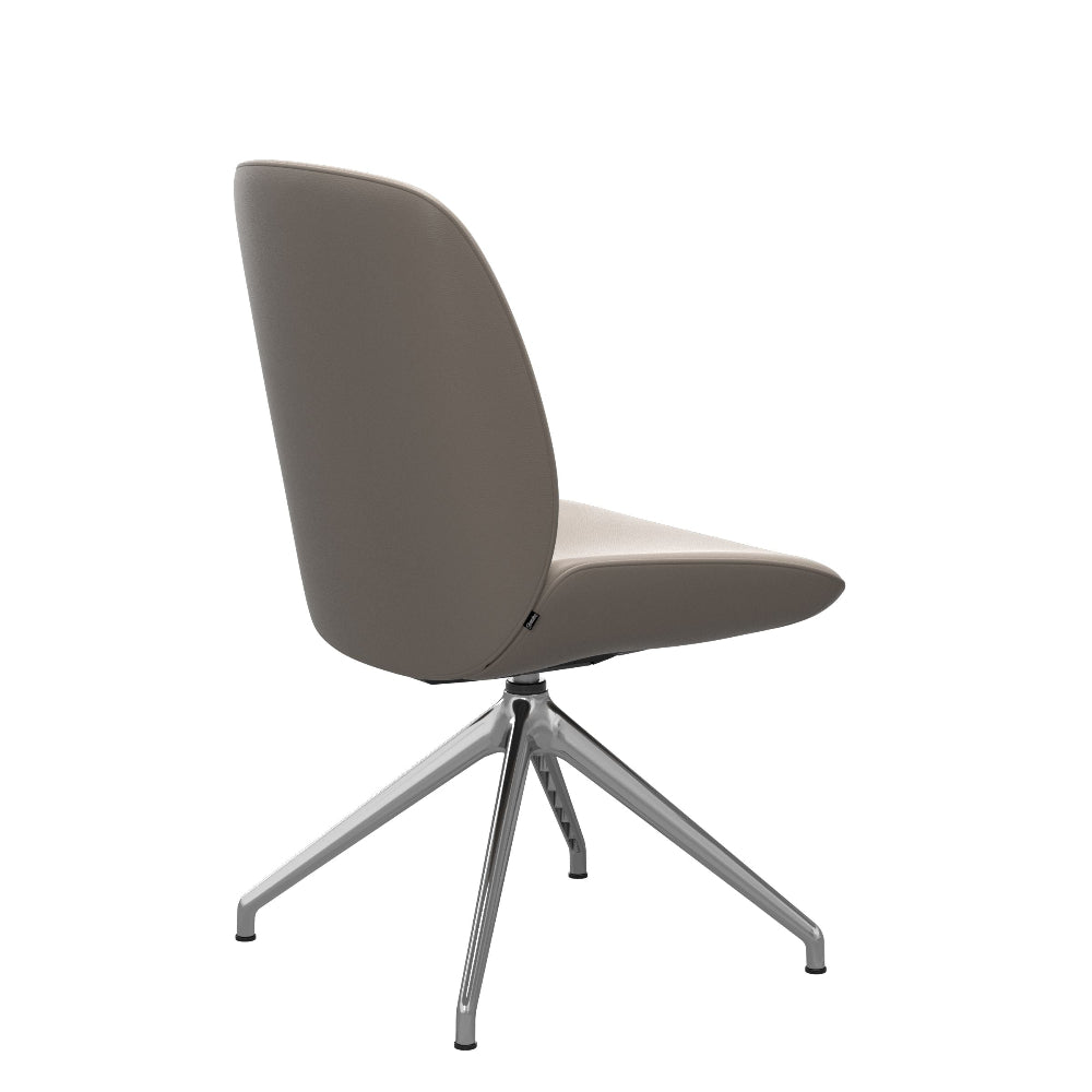 Silla giratoria de comedor Stressless® modelo BAY D350 sin brazos Pie de Acero