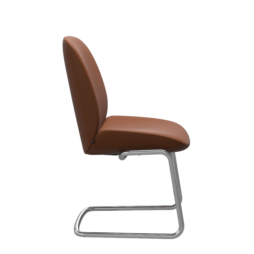 Silla de comedor Stressless® modelo BAY D400 sin brazos Pie de Acero