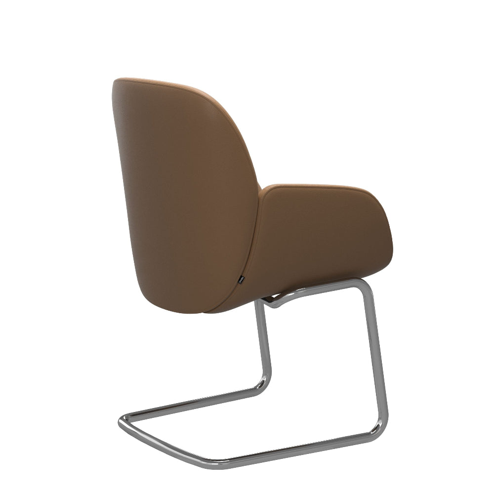 Silla de comedor Stressless® modelo BAY D400 con brazos Pie de Acero