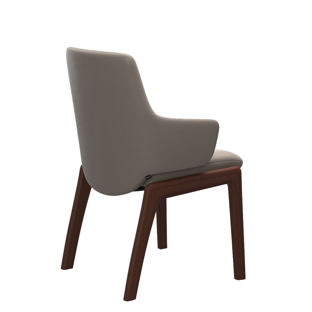 Silla de comedor Stressless® modelo LAUREL D100 con brazos Pie de Madera