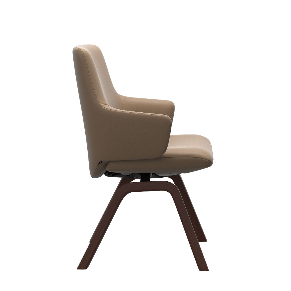Silla de comedor Stressless® modelo LAUREL D200 con brazos Pie de Madera