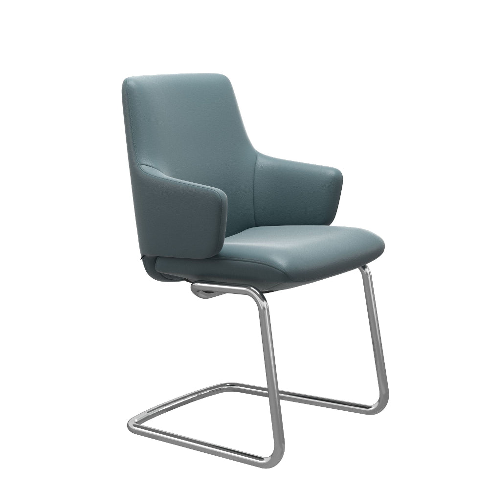 Silla de comedor Stressless® modelo LAUREL D400 con brazos Pie de Acero