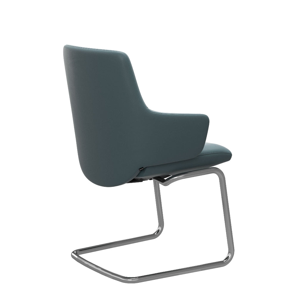 Silla de comedor Stressless® modelo LAUREL D400 con brazos Pie de Acero