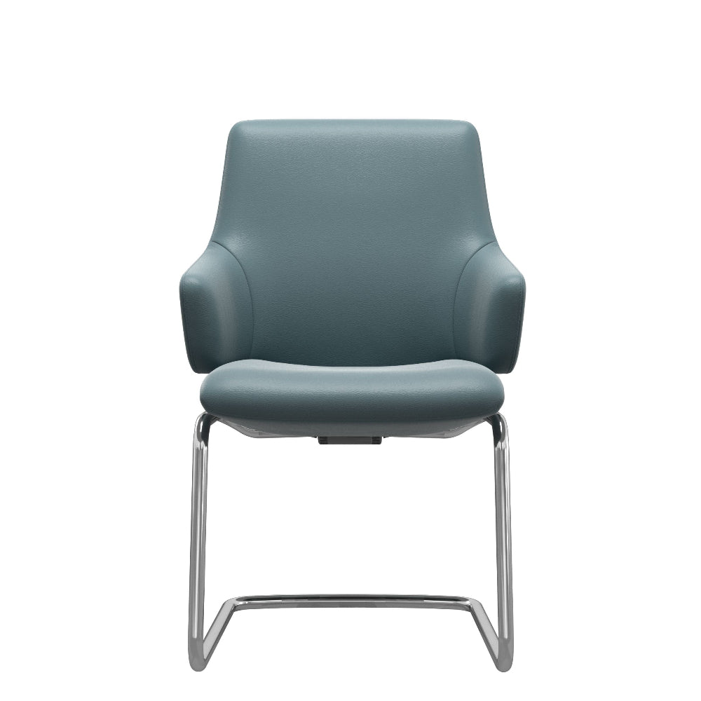 Silla de comedor Stressless® modelo LAUREL D400 con brazos Pie de Acero