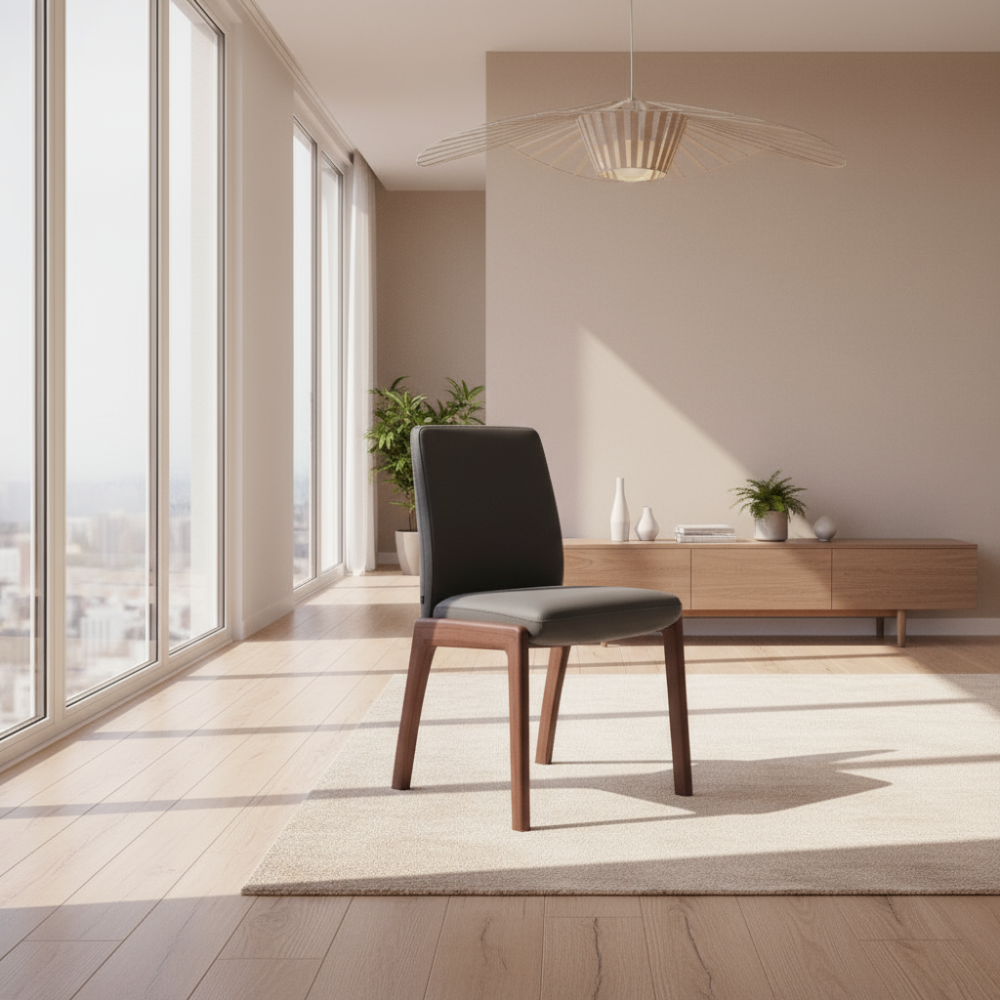 Silla de comedor Stressless® modelo VANILLA D100 sin brazos Pie de Madera