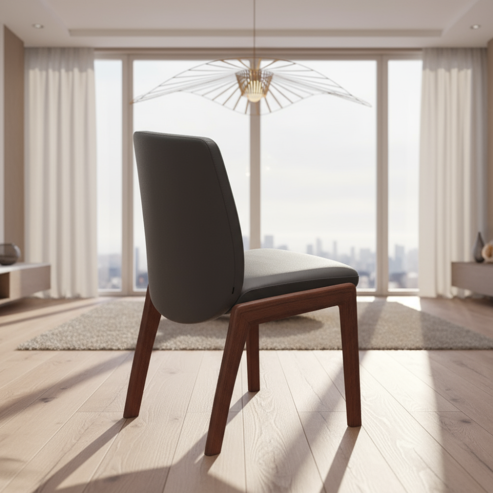 Silla de comedor Stressless® modelo VANILLA D100 sin brazos Pie de Madera