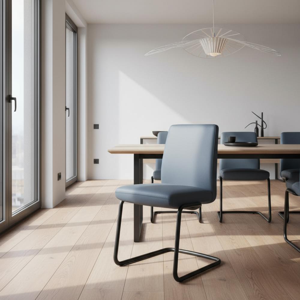 Silla de comedor Stressless® modelo VANILLA D400 sin brazos Pie de Acero