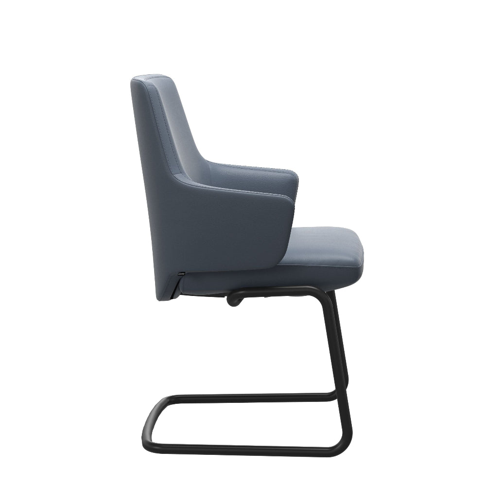 Silla de comedor Stressless® modelo VANILLA D400 con brazos Pie de Acero