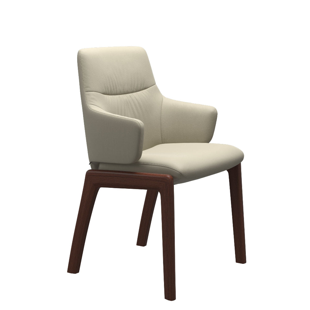 Silla de comedor Stressless® modelo MINT D100 con brazos Pie de Madera