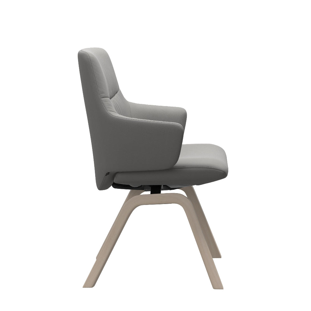 Silla de comedor Stressless® modelo MINT D200 con brazos Pie de Madera