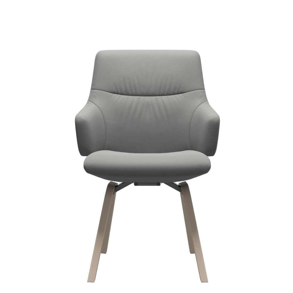 Silla de comedor Stressless® modelo MINT D200 con brazos Pie de Madera
