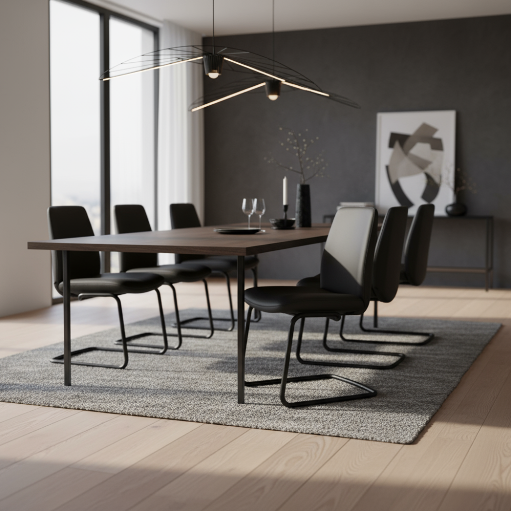 Silla de comedor Stressless® modelo MINT D400 sin brazos Pie de Acero