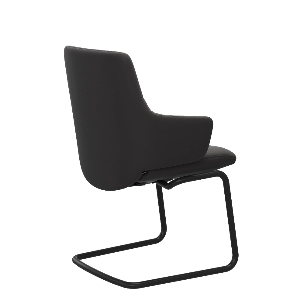 Silla de comedor Stressless® modelo MINT D400 con brazos Pie de Acero