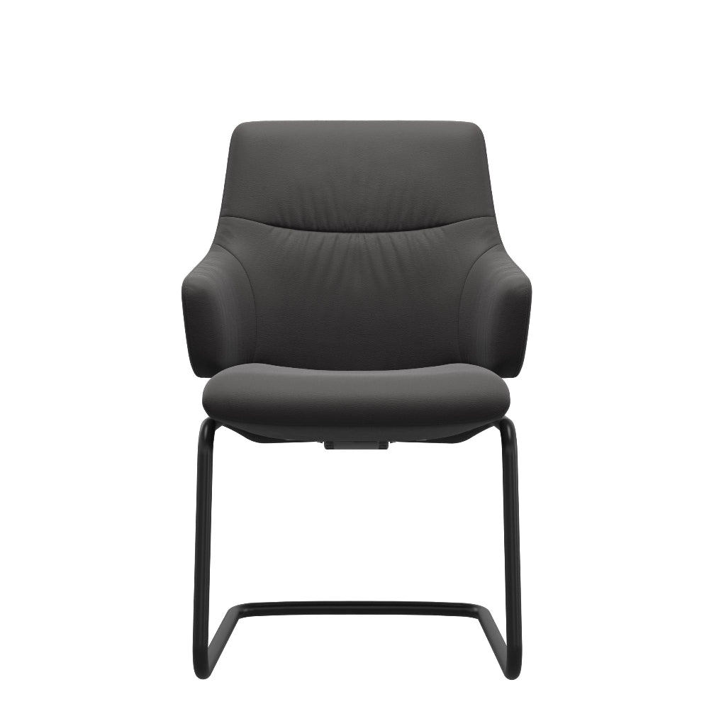 Silla de comedor Stressless® modelo MINT D400 con brazos Pie de Acero