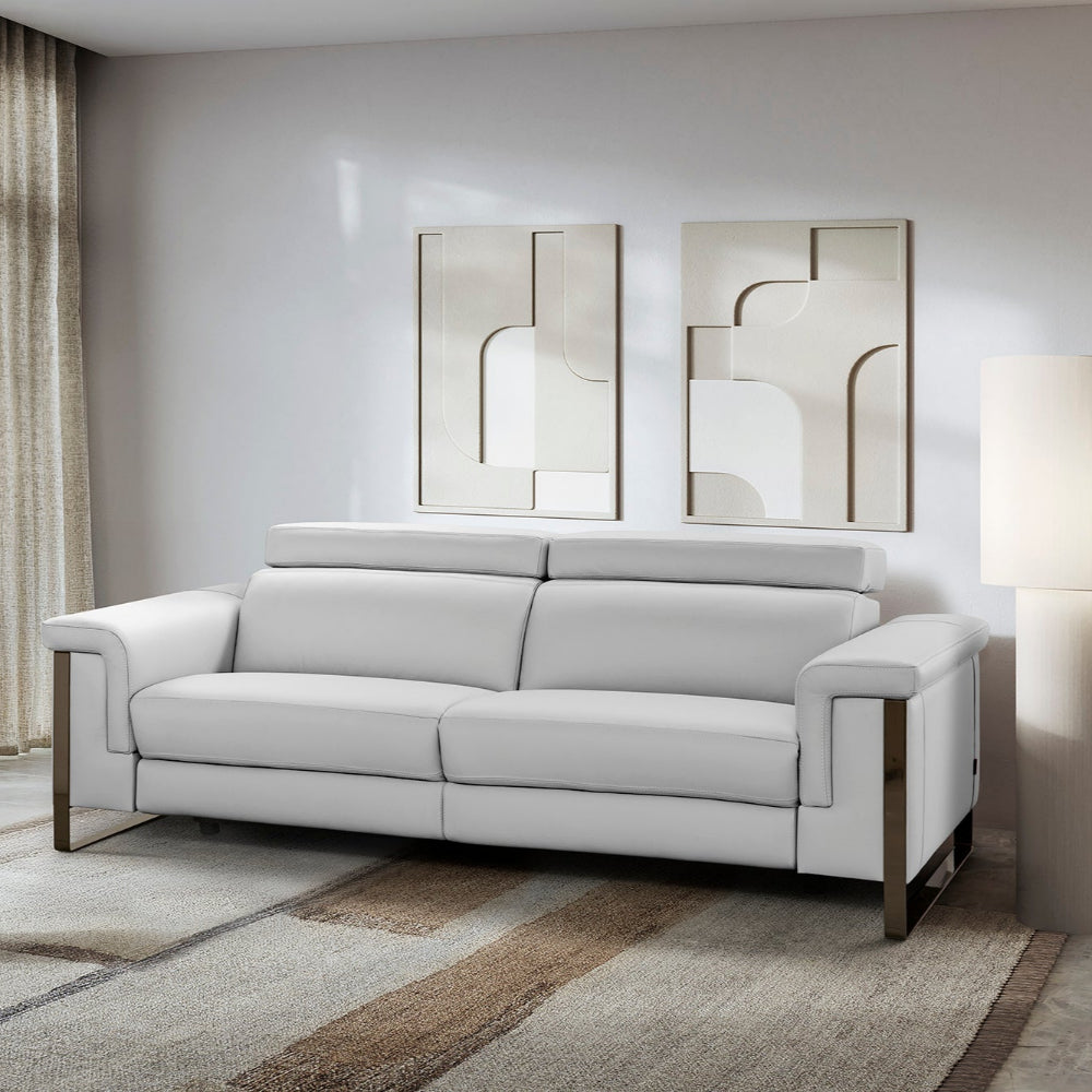 Sofá relax de diseño modelo CUPERTINO Tapizado Piel
