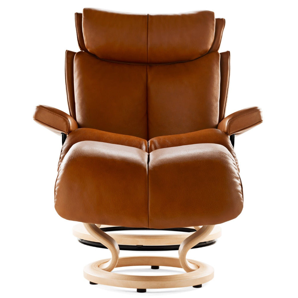 Sillon modelo MAGIC Classic Plus™ System de STRESSLESS en piel Paloma