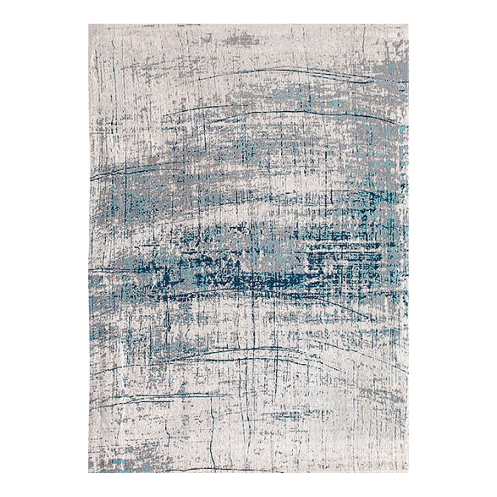 Alfombra moderna Cloud Chenille nube Azul