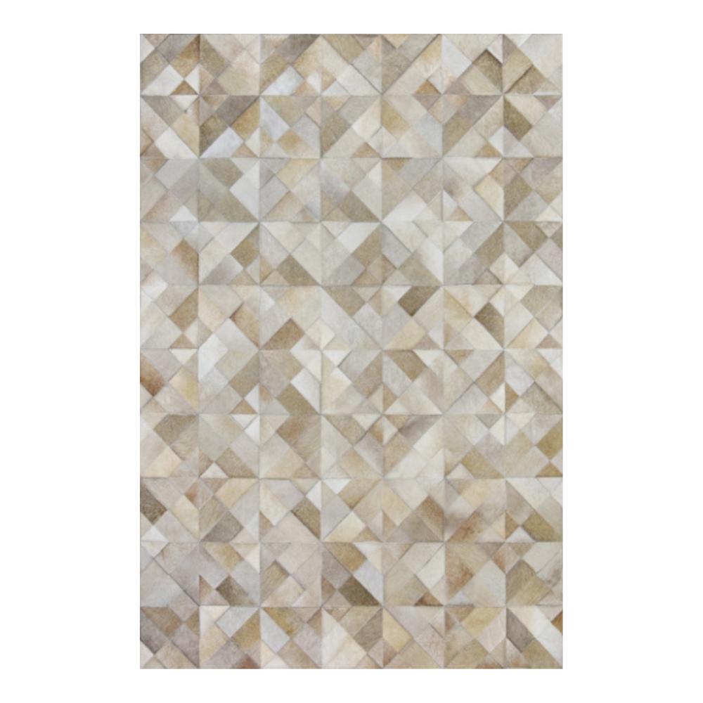 Alfombra de diseño en piel Frontera