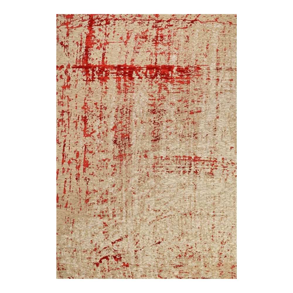 Alfombra moderna Antik Cloud Rojo