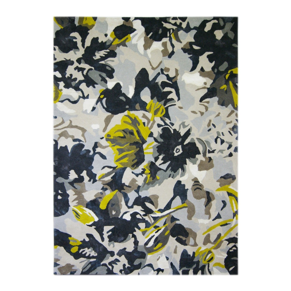 Alfombra Bloom gris