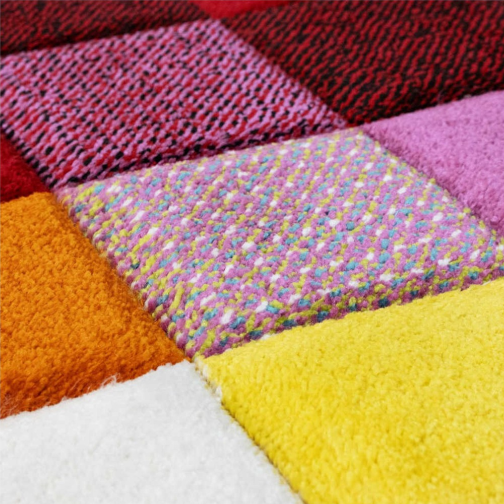 Alfombra Colorful squares 3