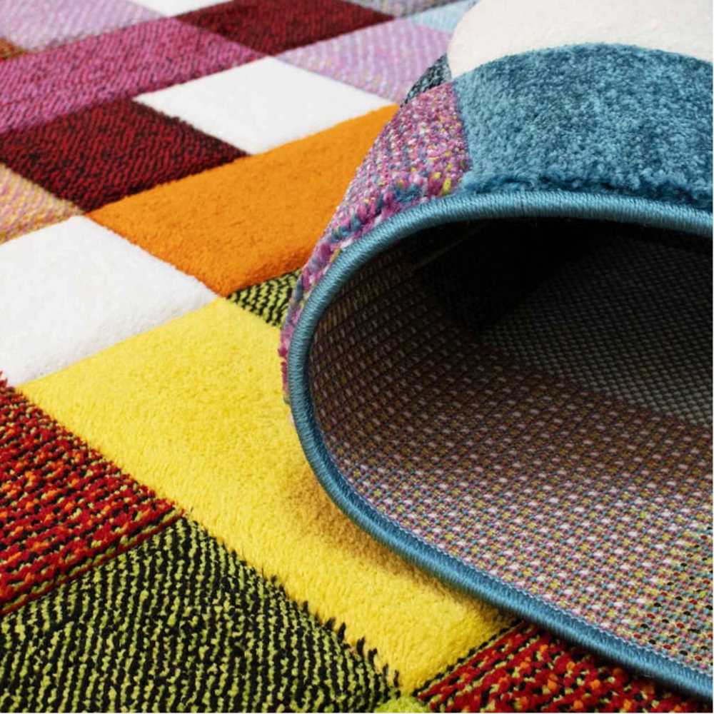 Alfombra Colorful squares 4