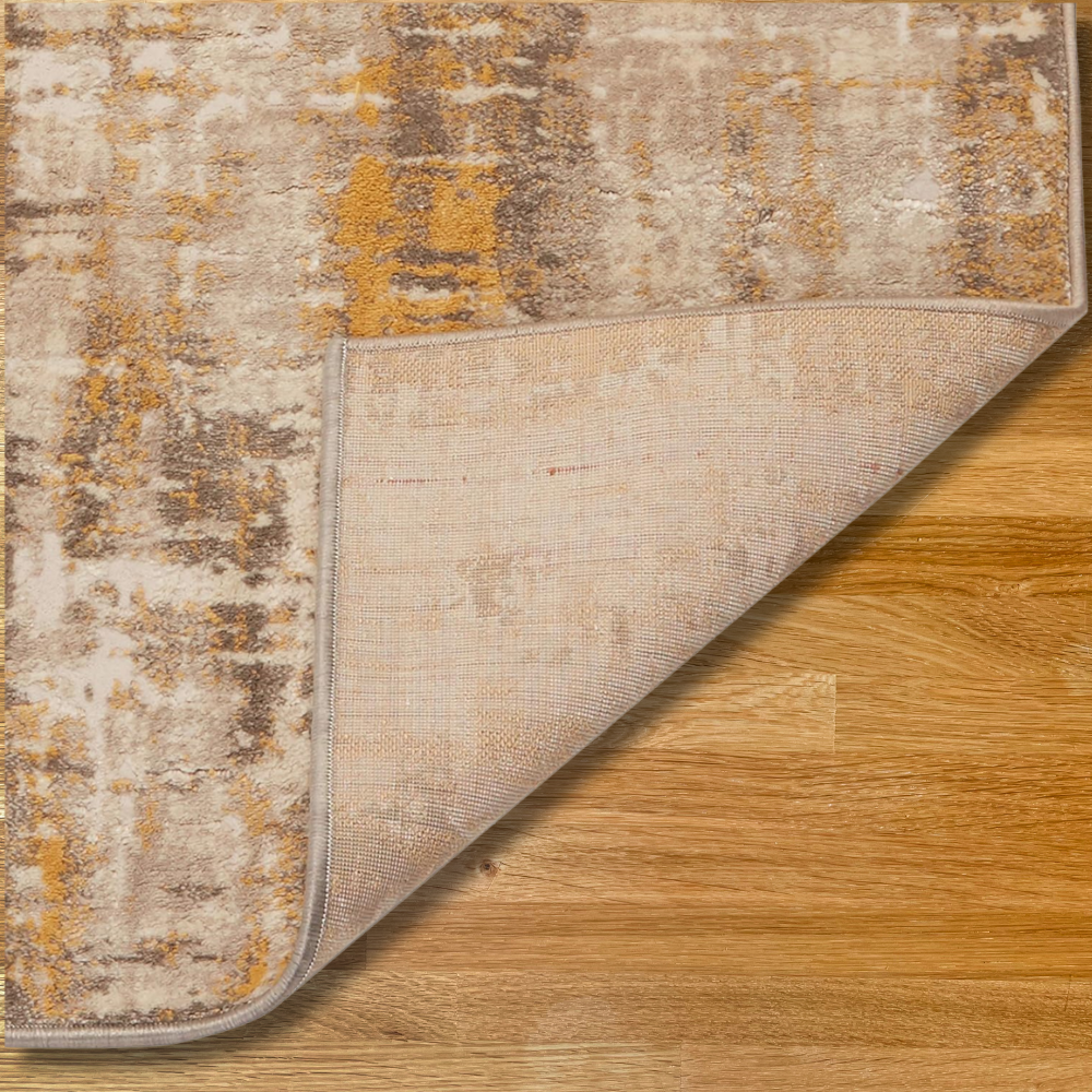 Alfombra de diseno Minimal Gold 2