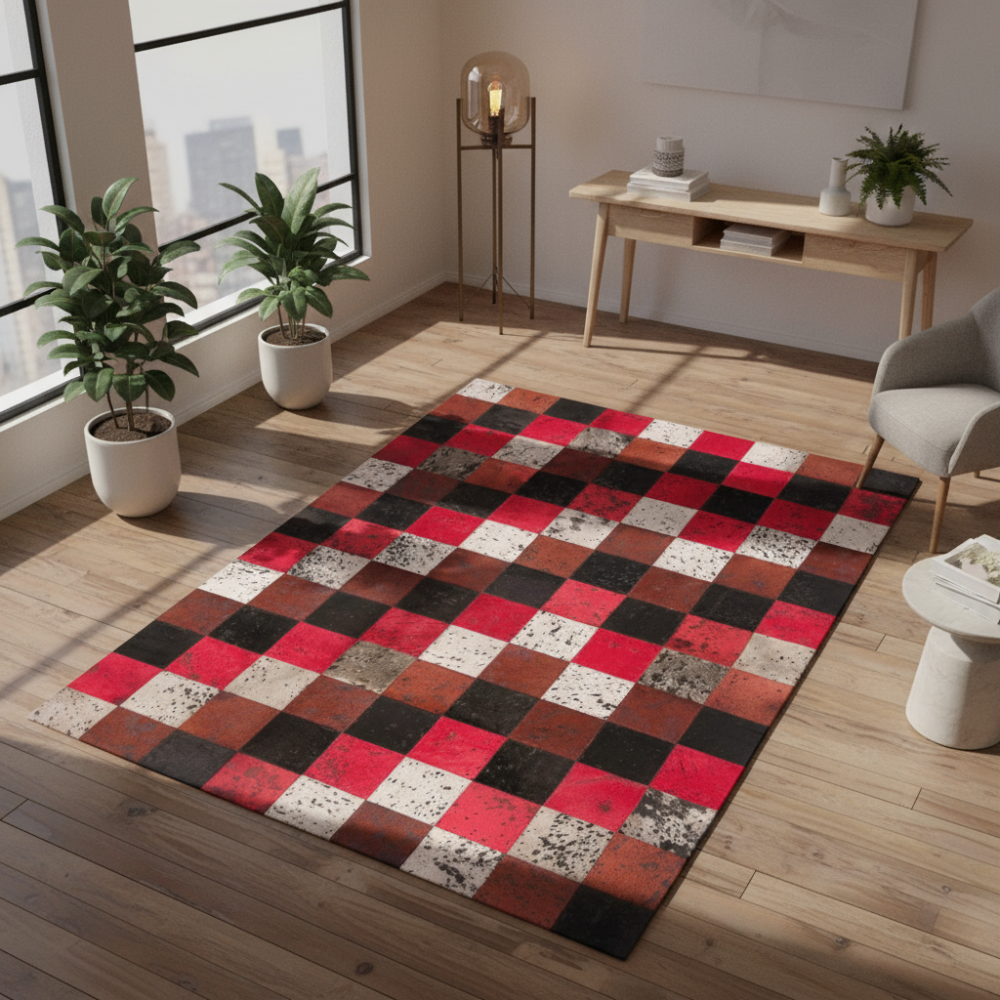 Alfombra de piel Oscar Mix