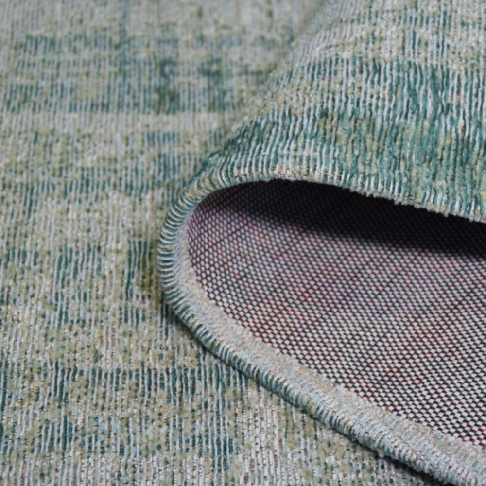 Alfombra moderna Antik Chenille Aqua 4