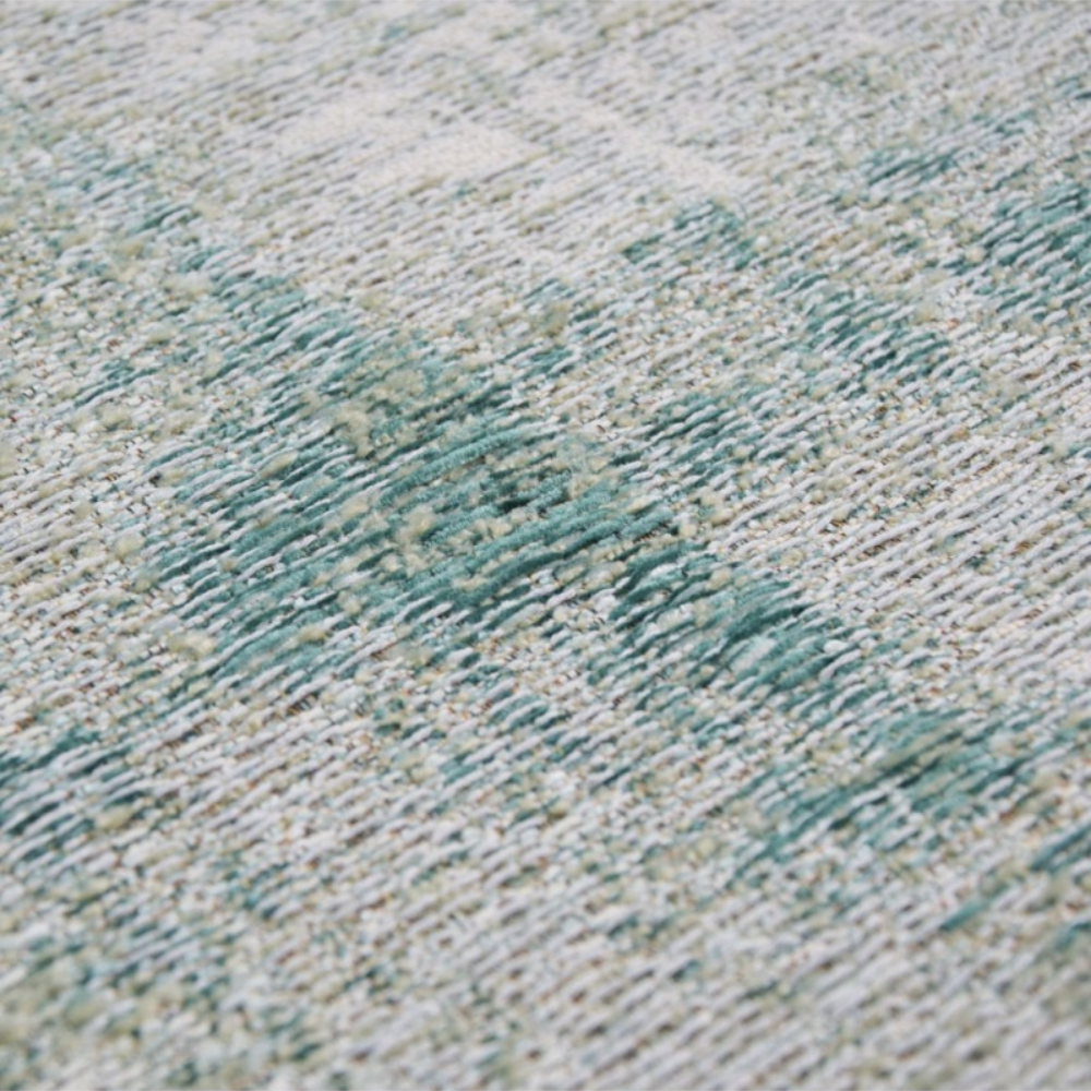 Alfombra moderna Antik Chenille Aqua 5