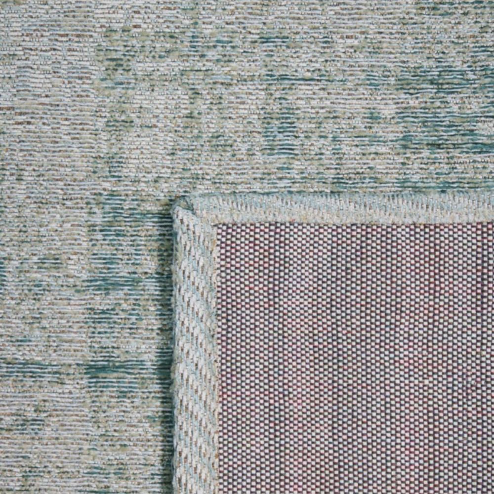 Alfombra moderna Antik Chenille Aqua 6