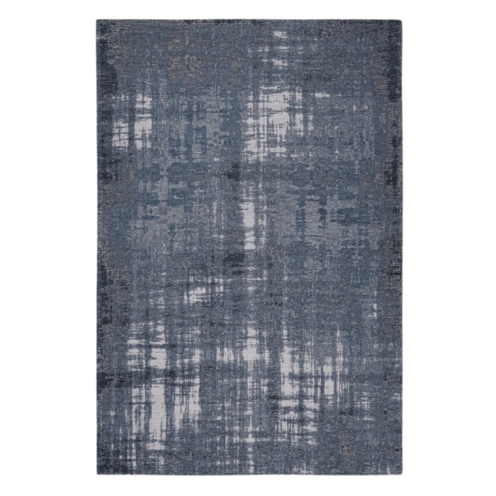 Alfombra moderna Antik Chenille Blue