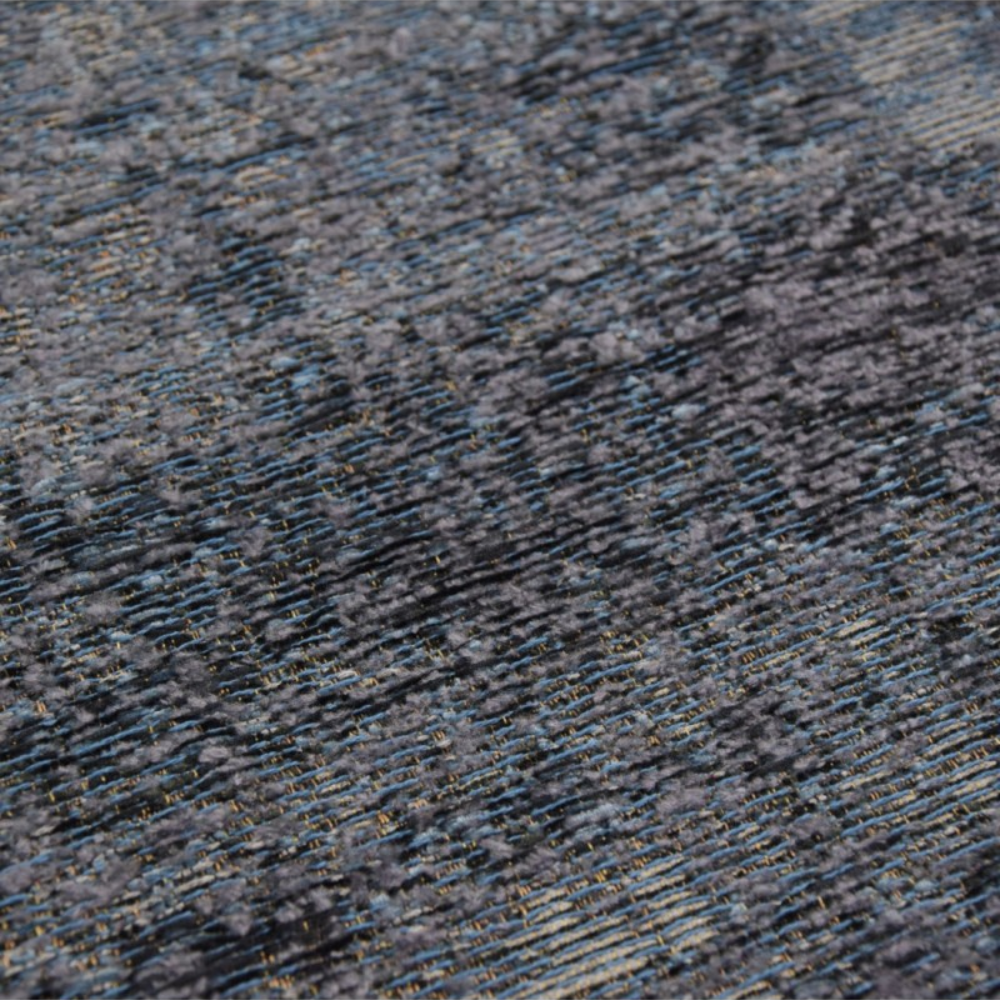 Alfombra moderna Antik Chenille Blue 4