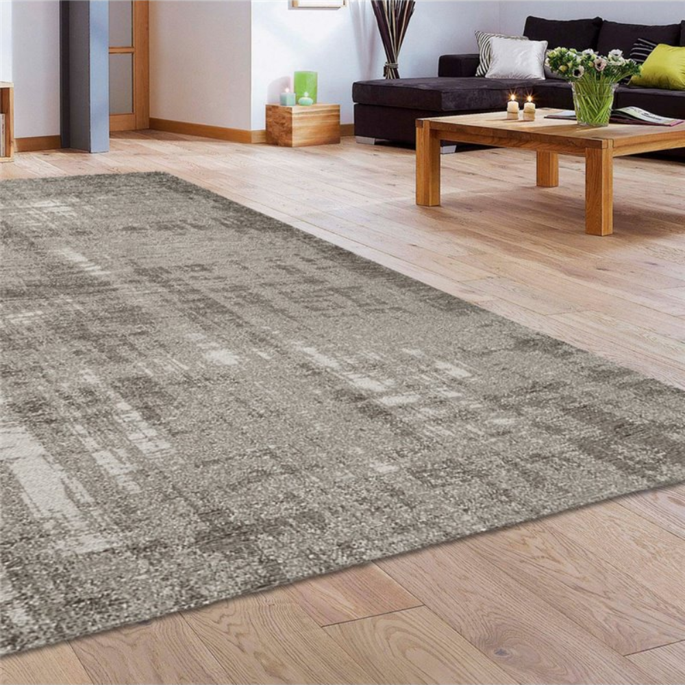 Alfombra moderna Antik Chenille Taupe 2