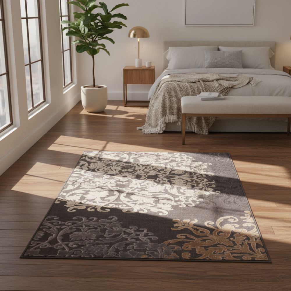 Alfombra de diseño Pixie Black