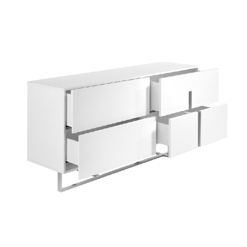 Aparador Lacado Estructura Acero 160 cm Colección Elegance