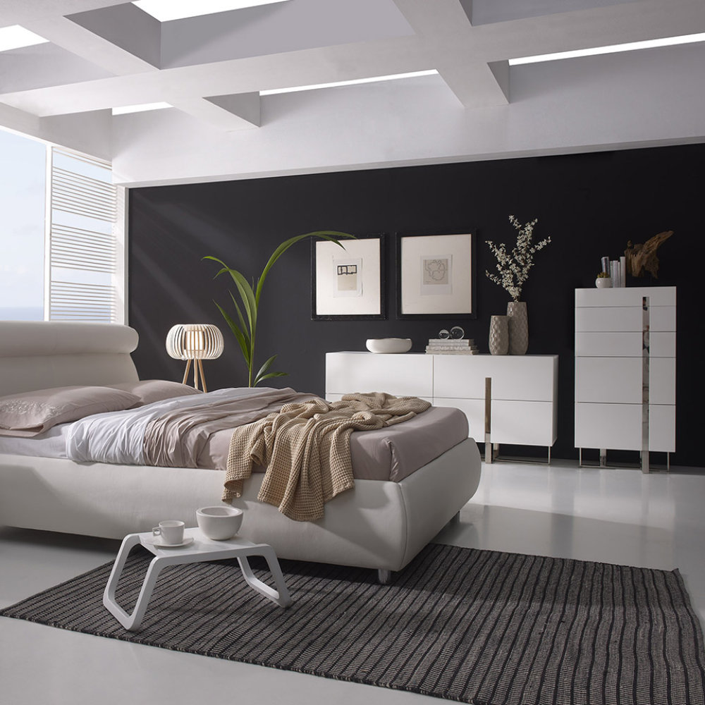 Aparador Lacado Estructura Acero 160 cm Colección Elegance