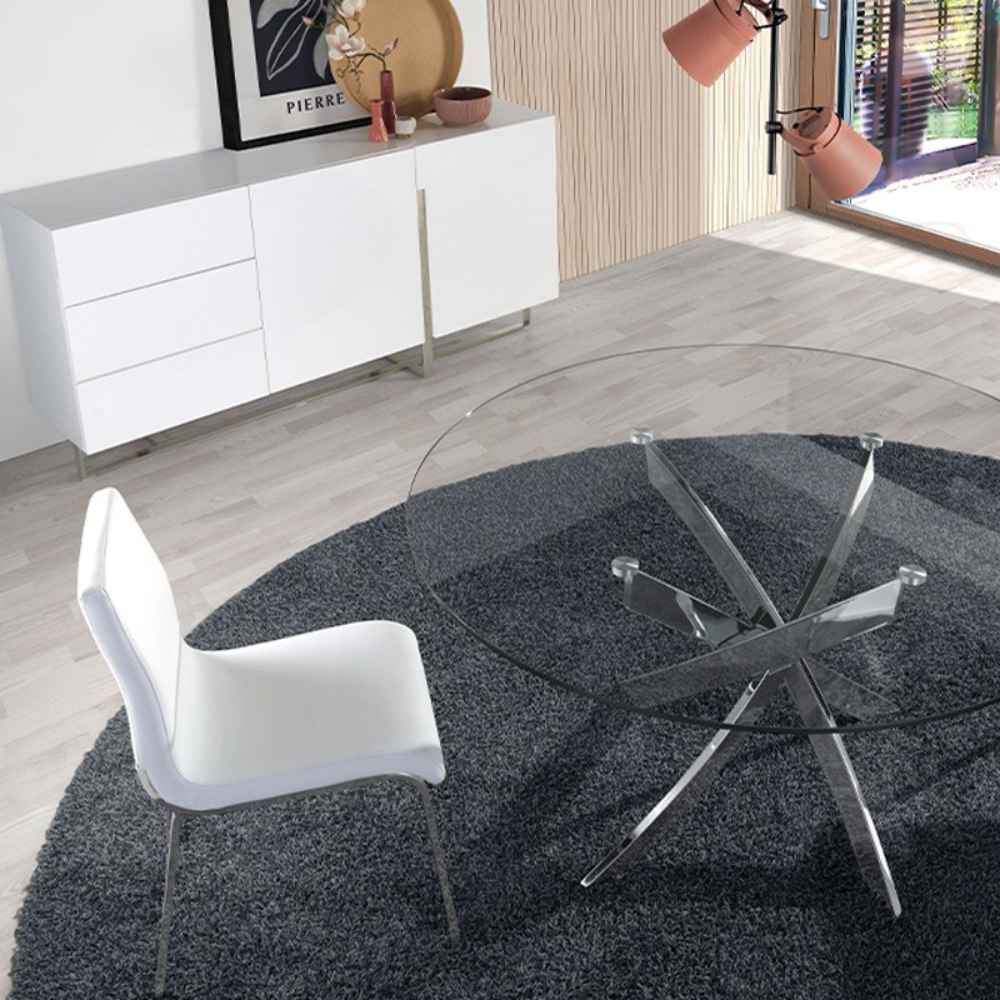 Aparador Lacado Estructura Acero 180 cm Colección Elegance