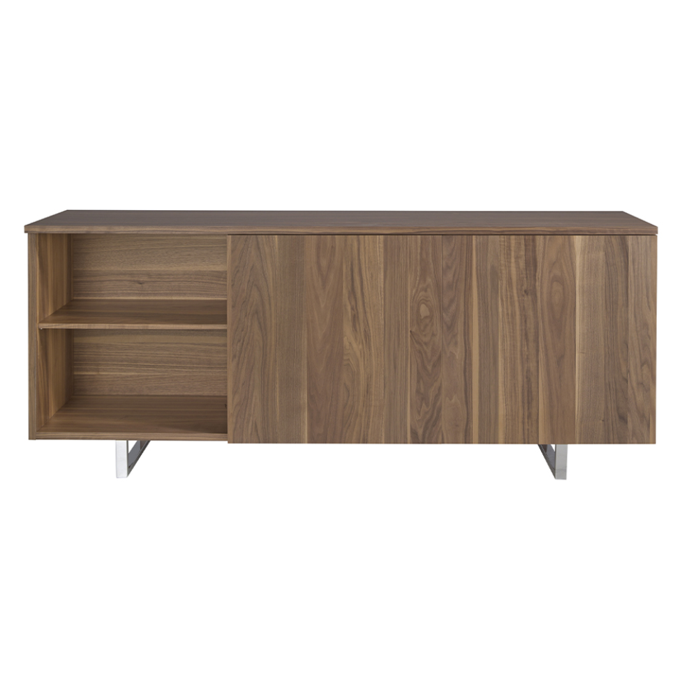 Aparador Madera Chapada Nogal Colección Elegance