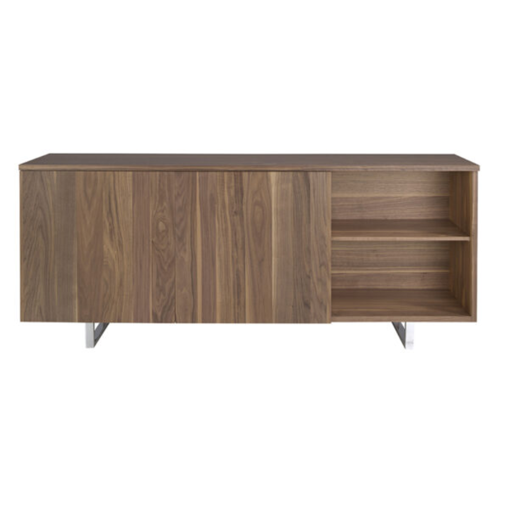 Aparador Madera Chapada Nogal Colección Elegance