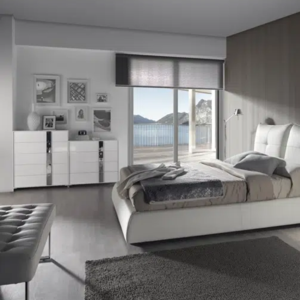 Banqueta Descalzadora Pata Recta 120 cm Colección Elegance