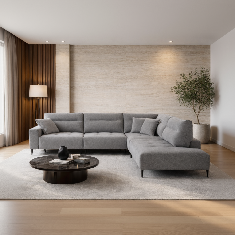 Rinconera de diseño y deslizantes de carro motorizados modelo BRAZIL