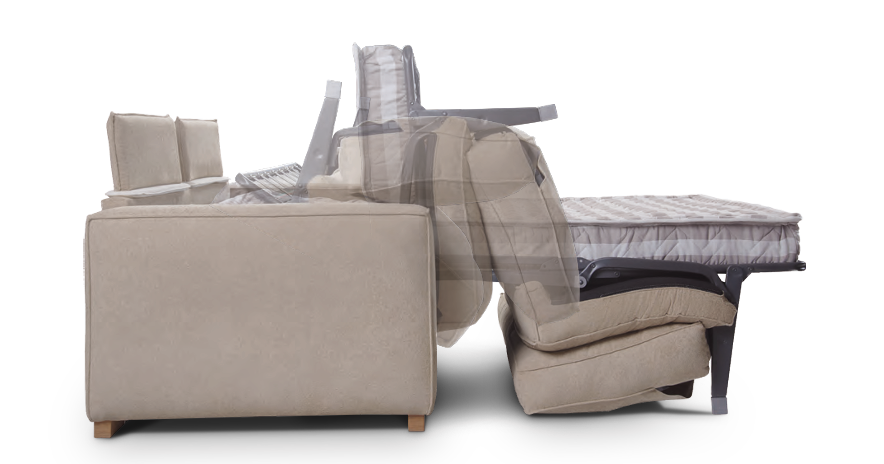 Sofá cama de diseño modelo Vedra