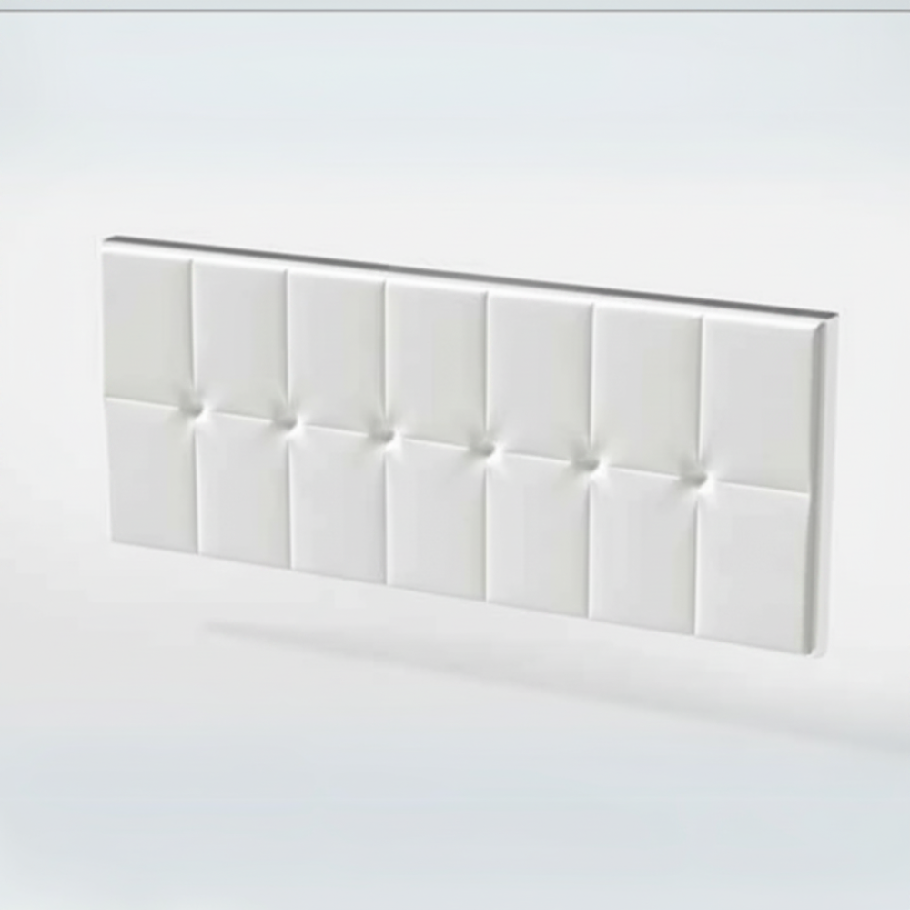 Cabecero de cama con capitoné modelo 4800 Blanco